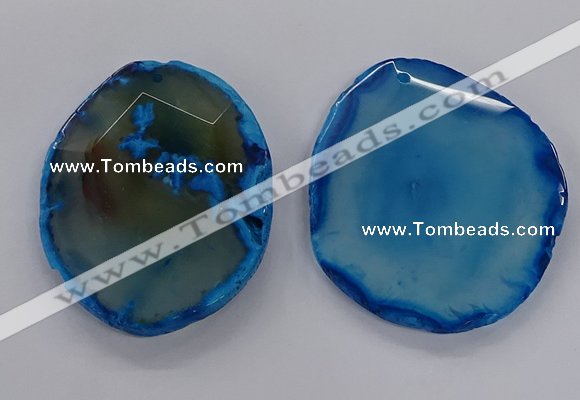 NGP3242 55*65mm - 50*75mm freeform agate slab pendants