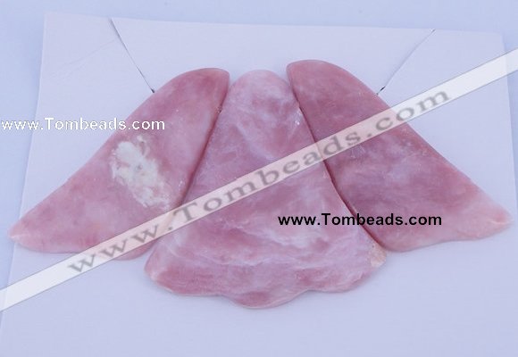 NGP35 Fashion pink opal gemstone pendants set jewelry wholesale