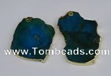 NGP3884 45*55mm - 50*60mm freeform agate gemstone pendants