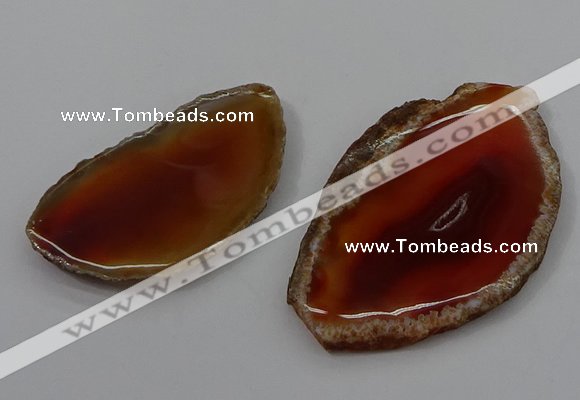 NGP4258 35*50mm - 45*80mm freefrom agate pendants wholesale