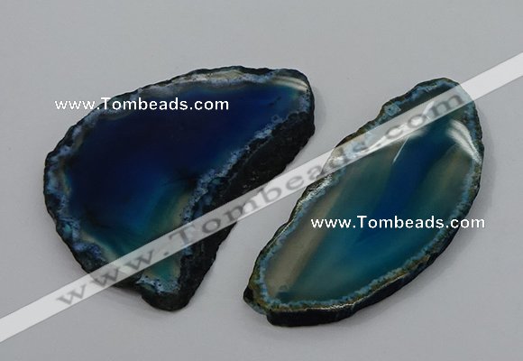 NGP4260 35*50mm - 45*80mm freefrom agate pendants wholesale