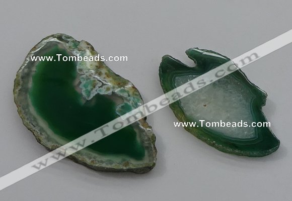 NGP4261 35*50mm - 45*80mm freefrom agate pendants wholesale