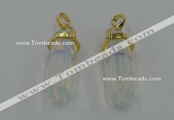 NGP5025 8*30mm sticks opal pendants wholesale