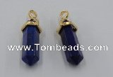 NGP5044 8*30mm sticks lapis lazuli gemstone pendants wholesale