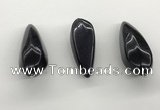 NGP5561 14*40mm - 23*58mm teardrop blue goldstone pendants