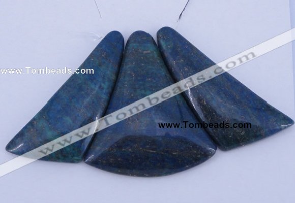 NGP57 Fashion chrysocolla gemstone pendants set jewelry wholesale