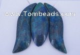 NGP58 Fashion chrysocolla gemstone pendants set jewelry wholesale