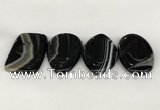 NGP5802 30*50mm freeform agate slab pendants wholesale