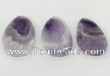 NGP5855 30*50mm - 40*60mm freeform dogtooth amethyst pendants