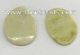 NGP5863 35*55mm - 38*58mm freeform lemon jade pendants wholesale