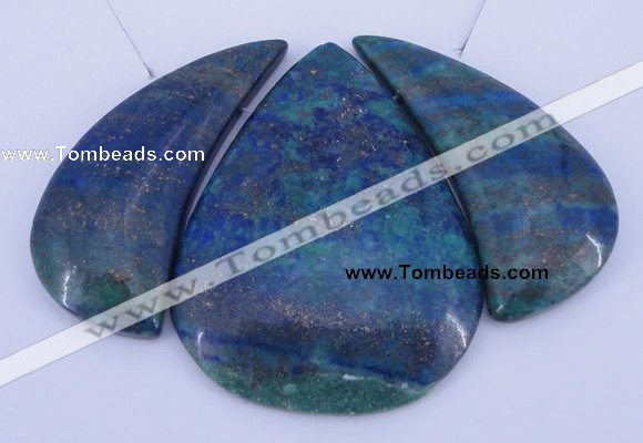 NGP59 Fashion chrysocolla gemstone pendants set jewelry wholesale