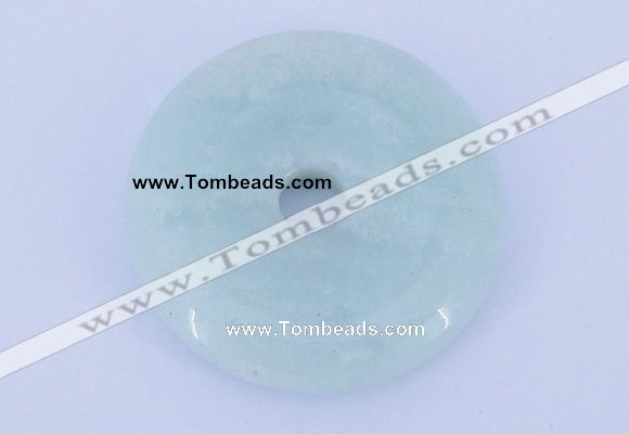 NGP603 5pcs 7*35mm amazonite gemstone donut pendants wholesale