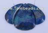 NGP67 Fashion chrysocolla gemstone pendants set jewelry wholesale