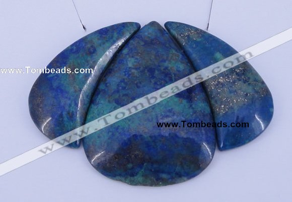 NGP67 Fashion chrysocolla gemstone pendants set jewelry wholesale