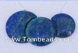 NGP68 Fashion chrysocolla gemstone pendants set jewelry wholesale