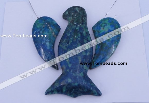 NGP69 Fashion chrysocolla gemstone pendants set jewelry wholesale