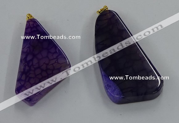 NGP8660 20*40mm - 40*50mm freeform agate pendants wholesale