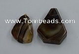 NGP8664 20*40mm - 40*50mm freeform agate pendants wholesale