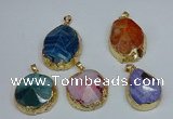 NGP8695 28*35mm - 30*40mm freeform agate pendants wholesale