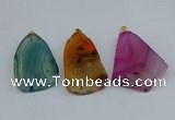 NGP8722 28*38mm - 40*45mm freeform agate pendants wholesale