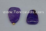 NGP8726 28*40mm - 30*54mm freeform agate pendants wholesale