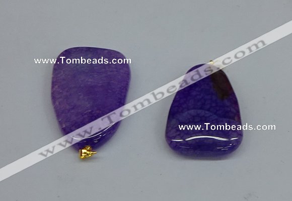 NGP8726 28*40mm - 30*54mm freeform agate pendants wholesale