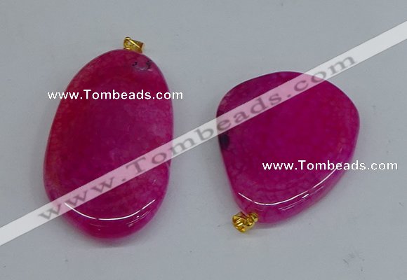 NGP8727 28*40mm - 30*54mm freeform agate pendants wholesale