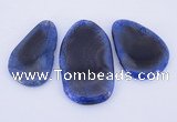 NGP881 5PCS 35-45mm*60-75mm freeform agate gemstone pendants