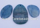 NGP938 5PCS 35-50mm*45-70mm freeform gemstone pendants wholesale