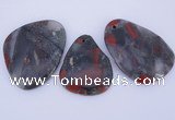 NGP940 5PCS 35-45mm*45-65mm freeform jasper gemstone pendants