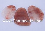 NGP950 5PCS 35-55mm*50-65mm freeform red quartz gemstone pendants