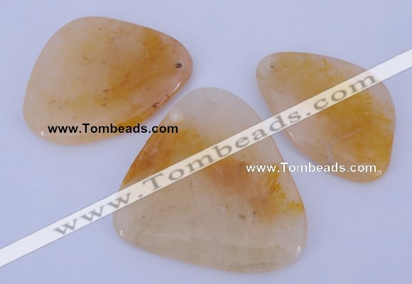 NGP954 5PCS 35-50mm*40-60mm freeform jade gemstone pendants