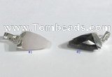 NGP9720 11*16mm arrowhead-shaped  mixed gemstone pendants wholesale