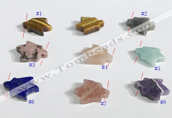 NGP9737 13*18mm  mixed gemstone pendants wholesale