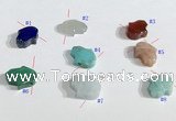 NGP9739 11*13mm  mixed gemstone pendants wholesale