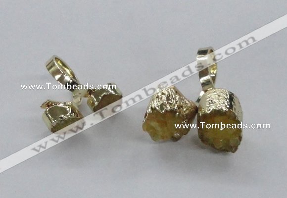 NGR194 10*14mm - 15*20mm oval druzy agate gemstone rings
