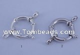 SSC209 5pcs 20mm 925 sterling silver spring rings clasps